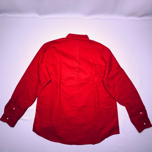 NWT🧸Polo Ralph Lauren RANCH BEAR Brushed Oxford Shirt Red Men's 2XL - Picture 15 of 16